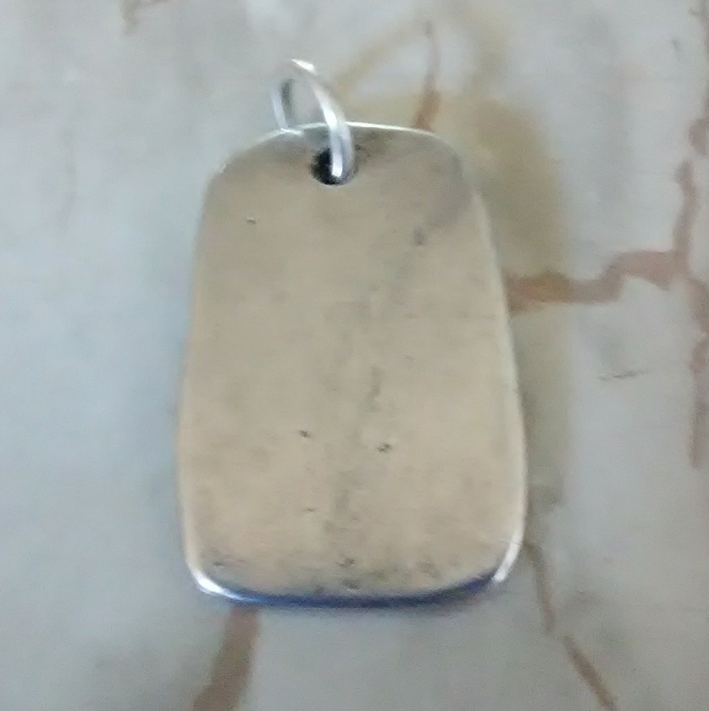 Scripture Sterling Charm - Picture 2 of 2